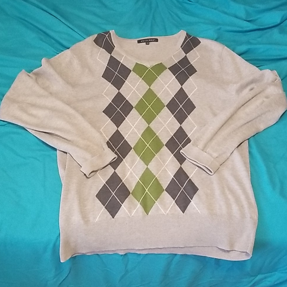 Britches v neck sweater
